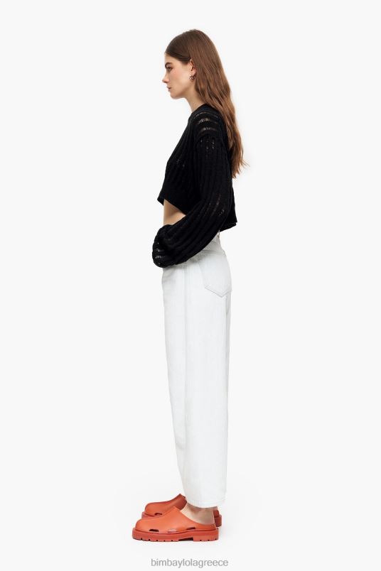 Mid-length dress Bimba y Lola Black size L International in Denim - Jeans -  13434231